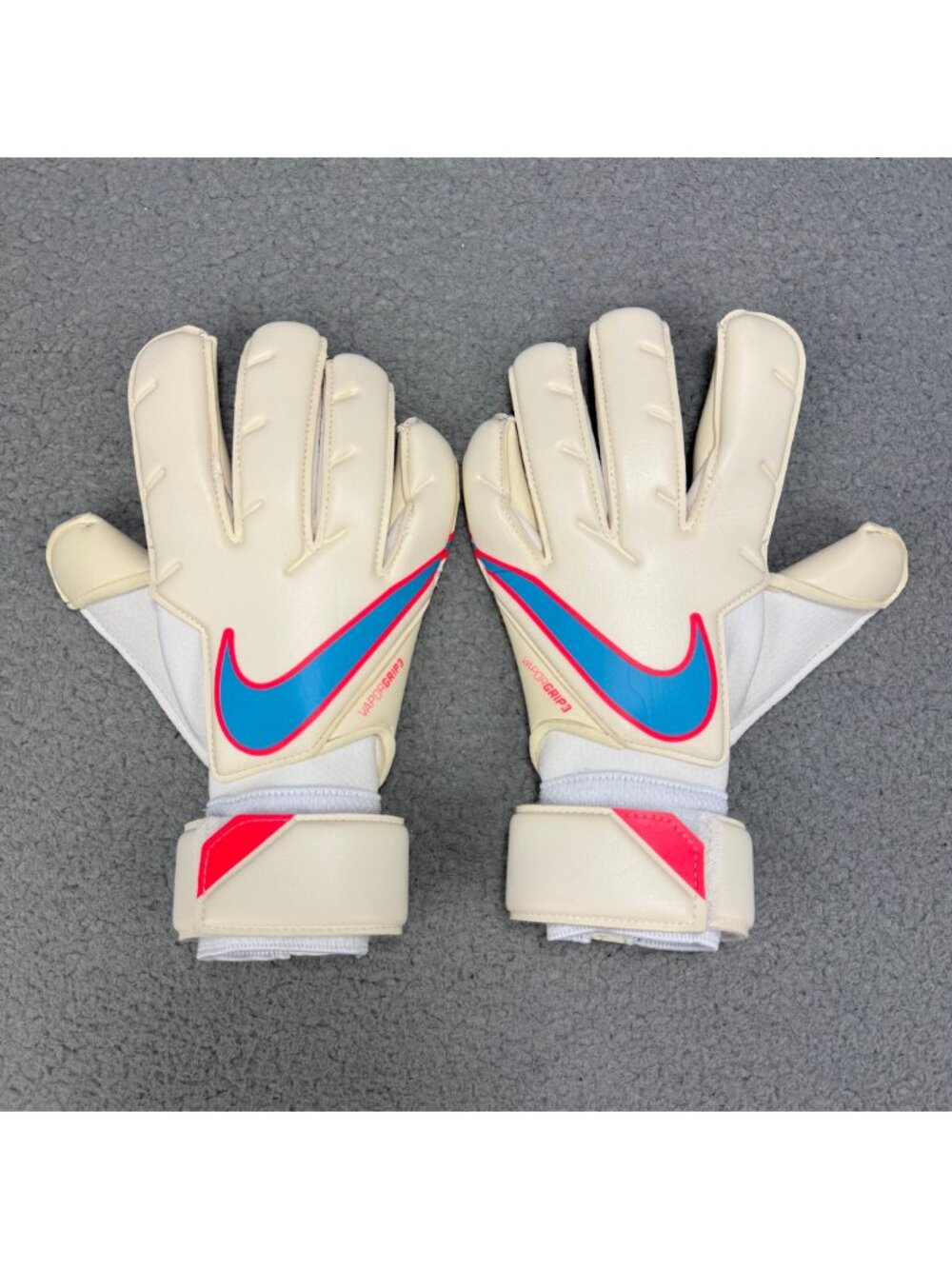 Nike Vapor Grip 3 Size 7 White Promo Player Edition Goalkeeper Gloves Soccer